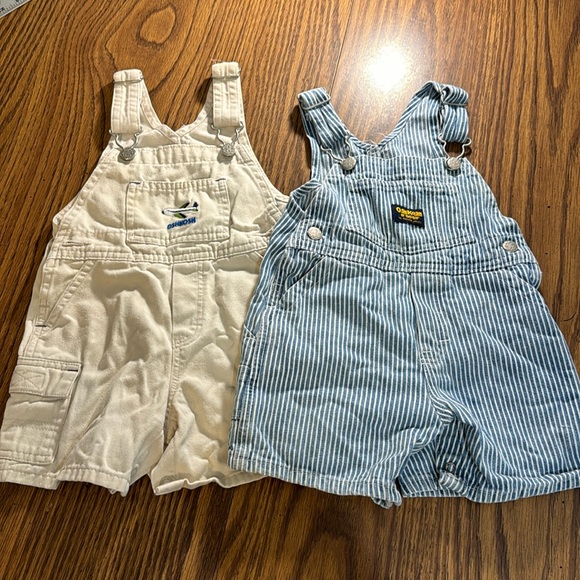 OshKosh B'gosh Other - Oshkosh set of 2 baby boy overall shorts